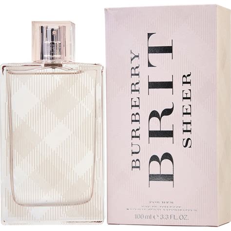 eau de toilette burberry brit sheer|Burberry Brit sheer perfume 100ml.